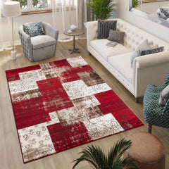 Argon 6970 Area Rug Burgundy/Burgundy