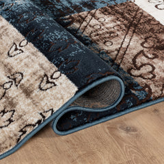 Argon 6970 Area Rug Navy/Navy