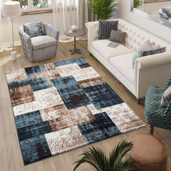 Argon 6970 Area Rug Navy/Navy