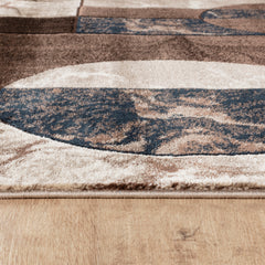 Argon 292 Area Rug Navy/D.Beige