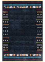 Kandahar B744A Area Rug Navy