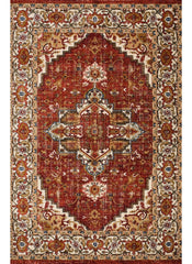 Mongolia 2987A Area Rug Red/Red