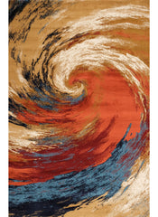 Mongolia 6461A Area Rug Red/Red