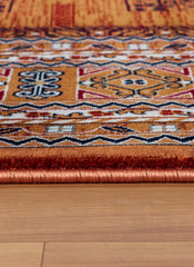 Kandahar E851B Area Rug Rose