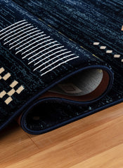 Kandahar B744A Area Rug Navy