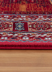 Kandahar E851B Area Rug Red