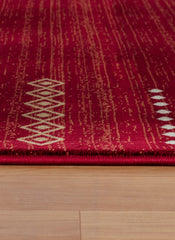 Kandahar B744A Area Rug Red