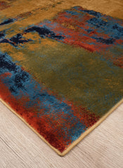 Mongolia 6475A Area Rug Red/Terra