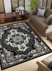 Hereke 470 Area Rug Black