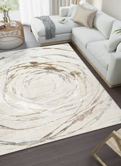 Caesar 50103 Cream Area Rug