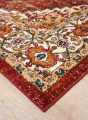 Mongolia 2987A Area Rug Red/Red