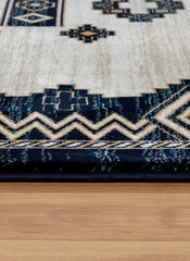 Kandahar E927A Area Rug Cream/Navy