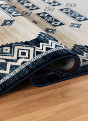 Kandahar E927A Area Rug Beige/Navy