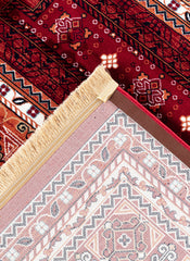 Kandahar E851B Area Rug Red