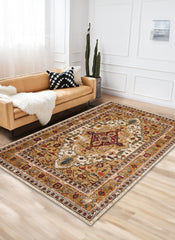 Mongolia 6083B Area Rug Cream/Cream