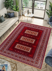 Kandahar E851B Area Rug Red
