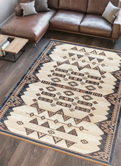 Kandahar E927A Area Rug Cream/Navy