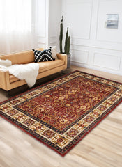Tashkent 6081A Area Rug Red/Red