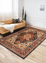 Mongolia 6083B Area Rug Navy/Navy