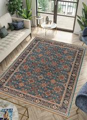 Kandahar D529B Area Rug Blue