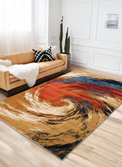 Mongolia 6461A Area Rug Red/Red