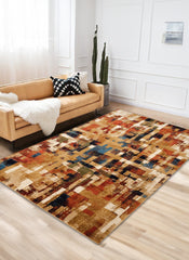 Mongolia 2973A Area Rug Red/Red