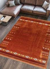 Kandahar B744A Area Rug Rose