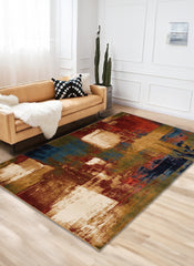 Mongolia 6475A Area Rug Red/Terra