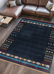 Kandahar B744A Area Rug Navy