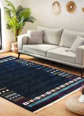 Kandahar B744A Area Rug Navy