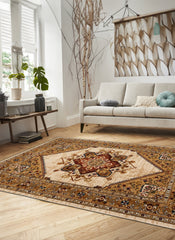 Tashkent 6080A Area Rug Cream/Cream