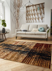 Tashkent 6447A Area Rug Red/Terra