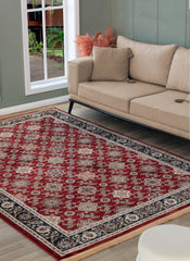 Kandahar D529B Area Rug Red