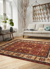 Tashkent 6081A Area Rug Red/Red