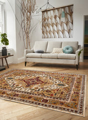 Mongolia 6083B Area Rug Cream/Cream