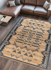 Kandahar E927A Area Rug Beige/Navy