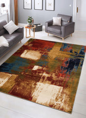 Mongolia 6475A Area Rug Red/Terra