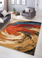 Mongolia 6461A Area Rug Red/Red