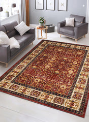 Tashkent 6081A Area Rug Red/Red
