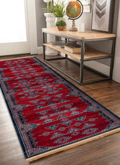 Kandahar E927A Area Rug Red