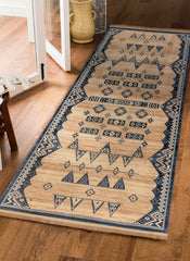 Kandahar E927A Area Rug Beige/Navy