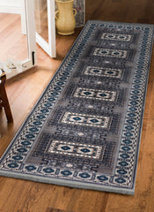 Kandahar E851B Area Rug Grey