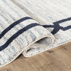 Cornelia A263 Area Rug Navy/Cream