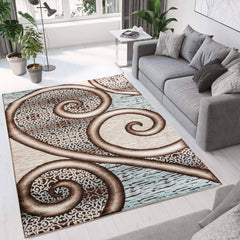 Argon 8659 Area Rug Blue/D.Beige