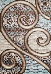 Argon 8659 Area Rug Blue/D.Beige