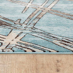 Argon 9615 Area Rug Blue/Blue