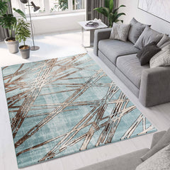 Argon 9615 Area Rug Blue/Blue