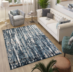 Argon 823 Area Rug Blue/Navy