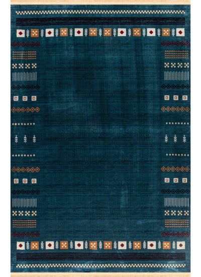 Kandahar B744A Area Rug Blue