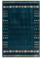 Kandahar B744A Area Rug Blue